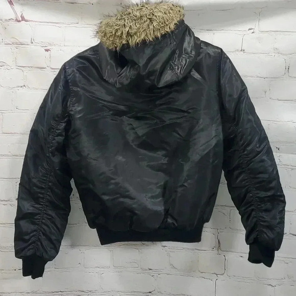 Red Fox Flight Fur Jacket Womens Size Small - Picture 10 of 15